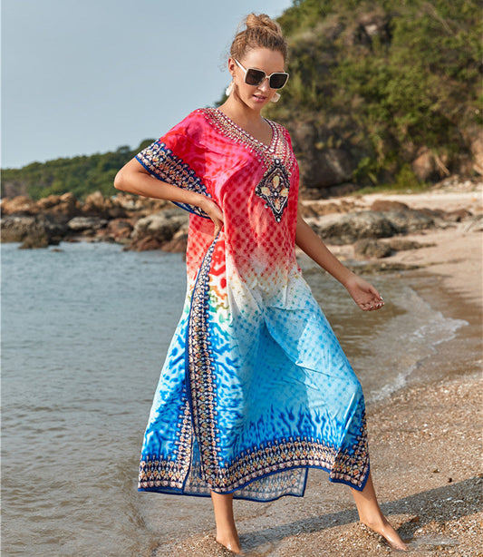 Ladies sunny beach dress Ivyshape