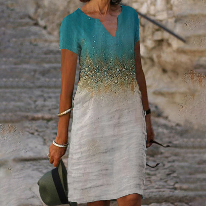 Elena - Abito con stampa floreale