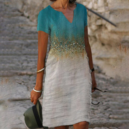 Elena - Abito con stampa floreale