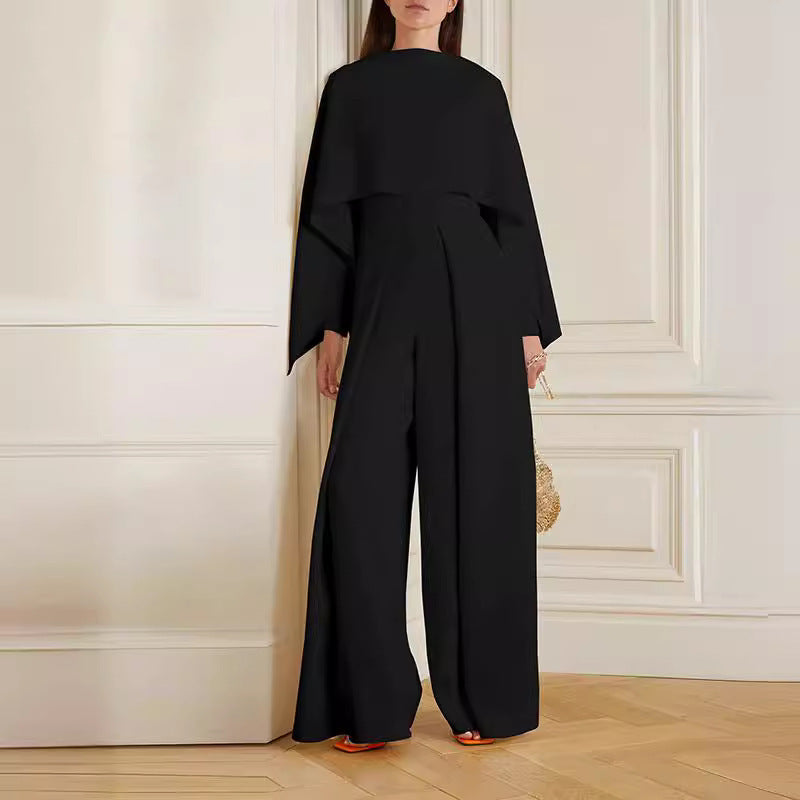 Natalia - Tuta elegante con scialle