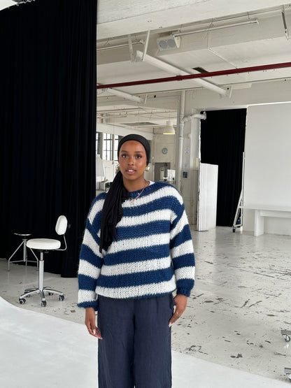 Sofia | Maglione oversize con collo alto per donna