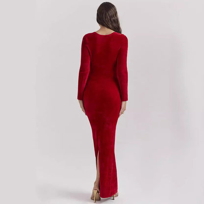 Valeria - Abito elegante a maniche lunghe