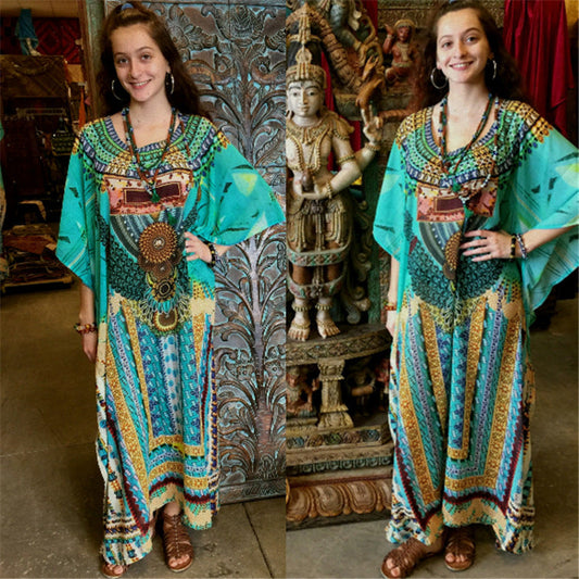 Women Kaftan Dress Ivyshape