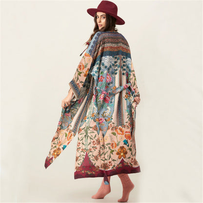 Women Kimono-Style Bathrobe Ivyshape