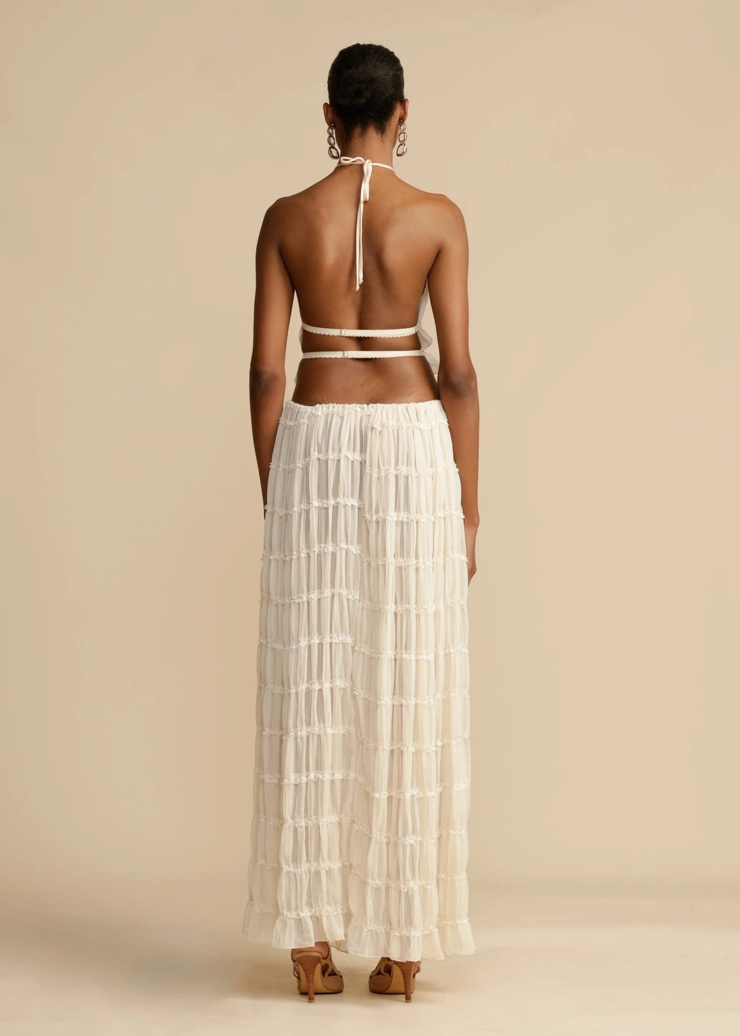 Solene™ | Backless Pleated Set