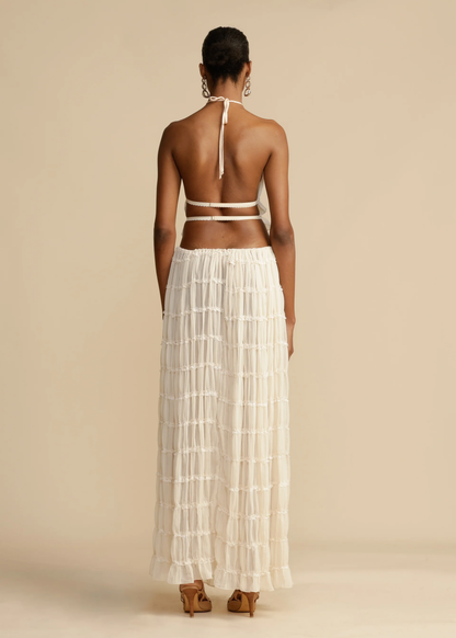 Solene™ | Backless Pleated Set