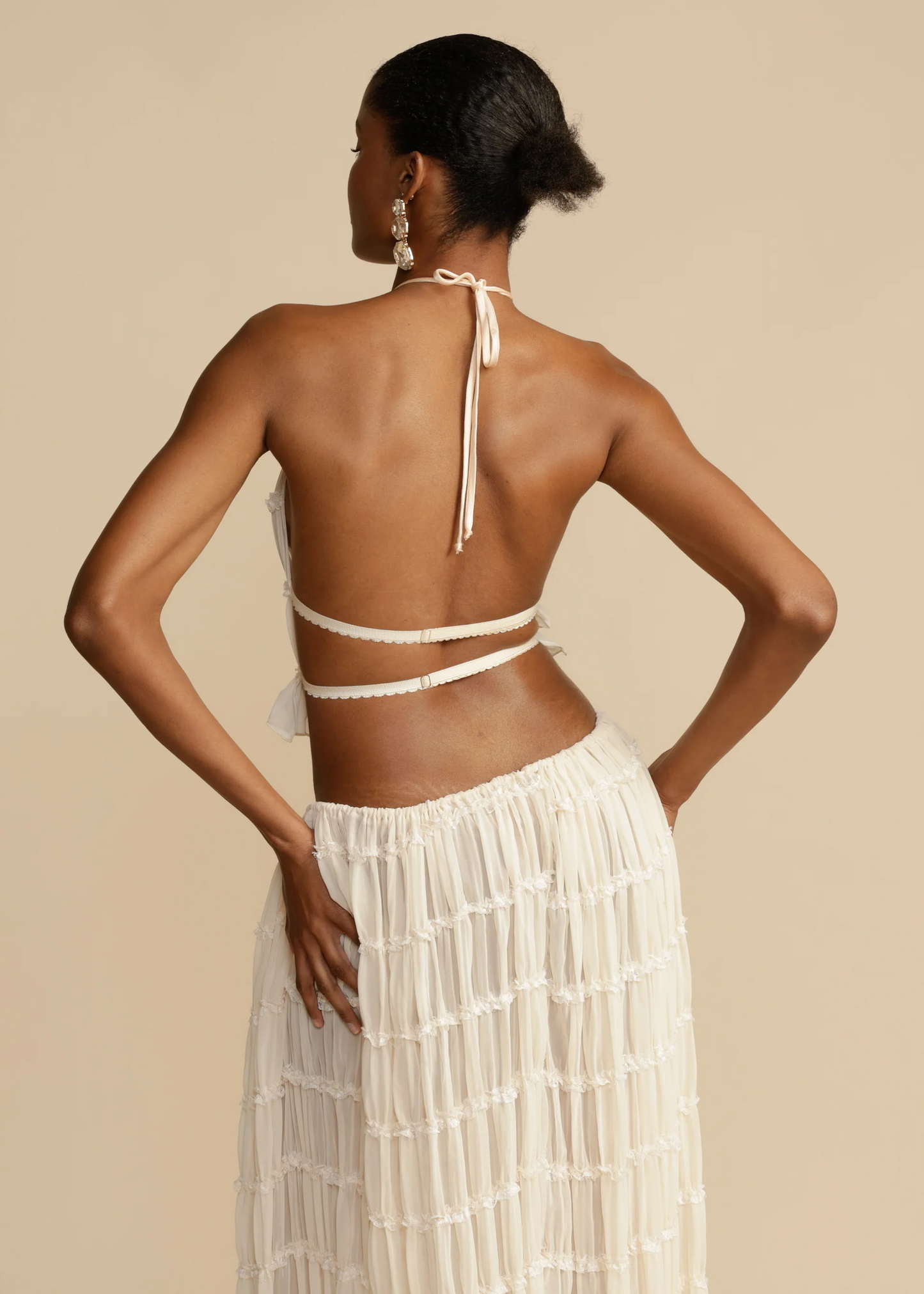 Solene™ | Backless Pleated Set