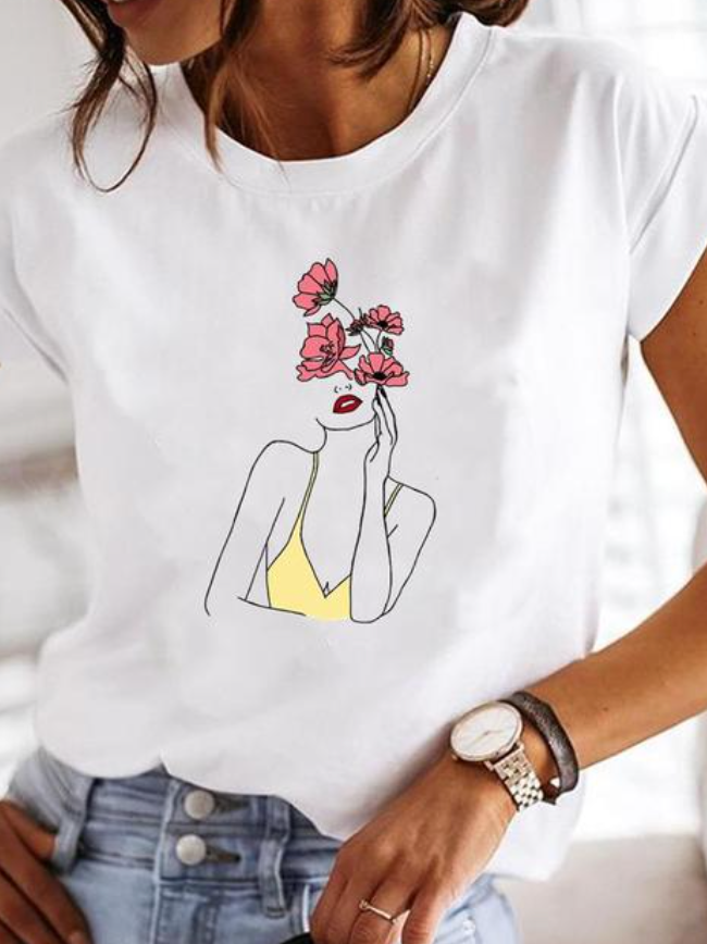 Ivyshape | Lightweight Summer T-Shirt for Women Stylish Comfort