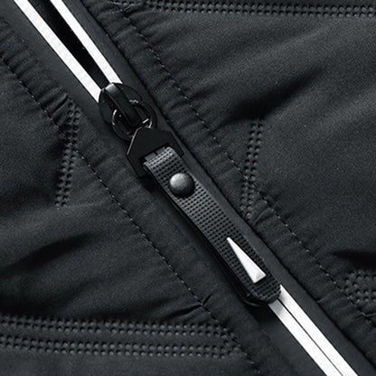 Finn | Moderne Herren-Steppjacke mit Reißverschluss und Stehkragen