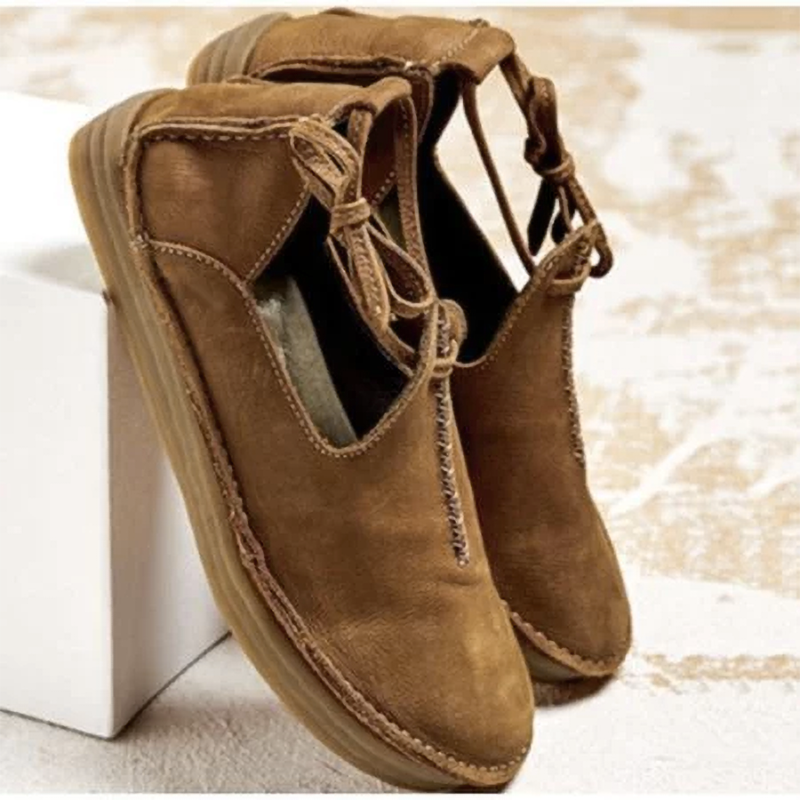 Ardena™ | Hand-Stitched Leather Flats