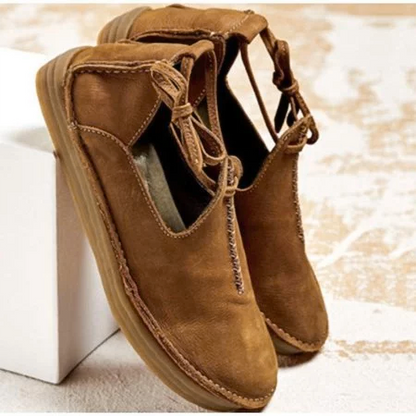 Ardena™ | Hand-Stitched Leather Flats