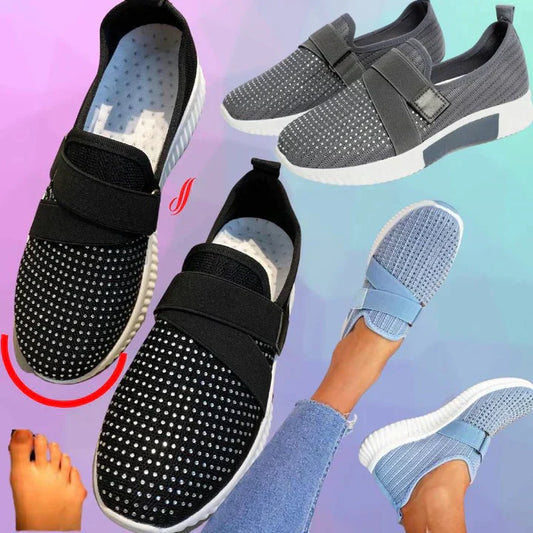 Leah™ | Comfort Meets Style with Velcro Shoes