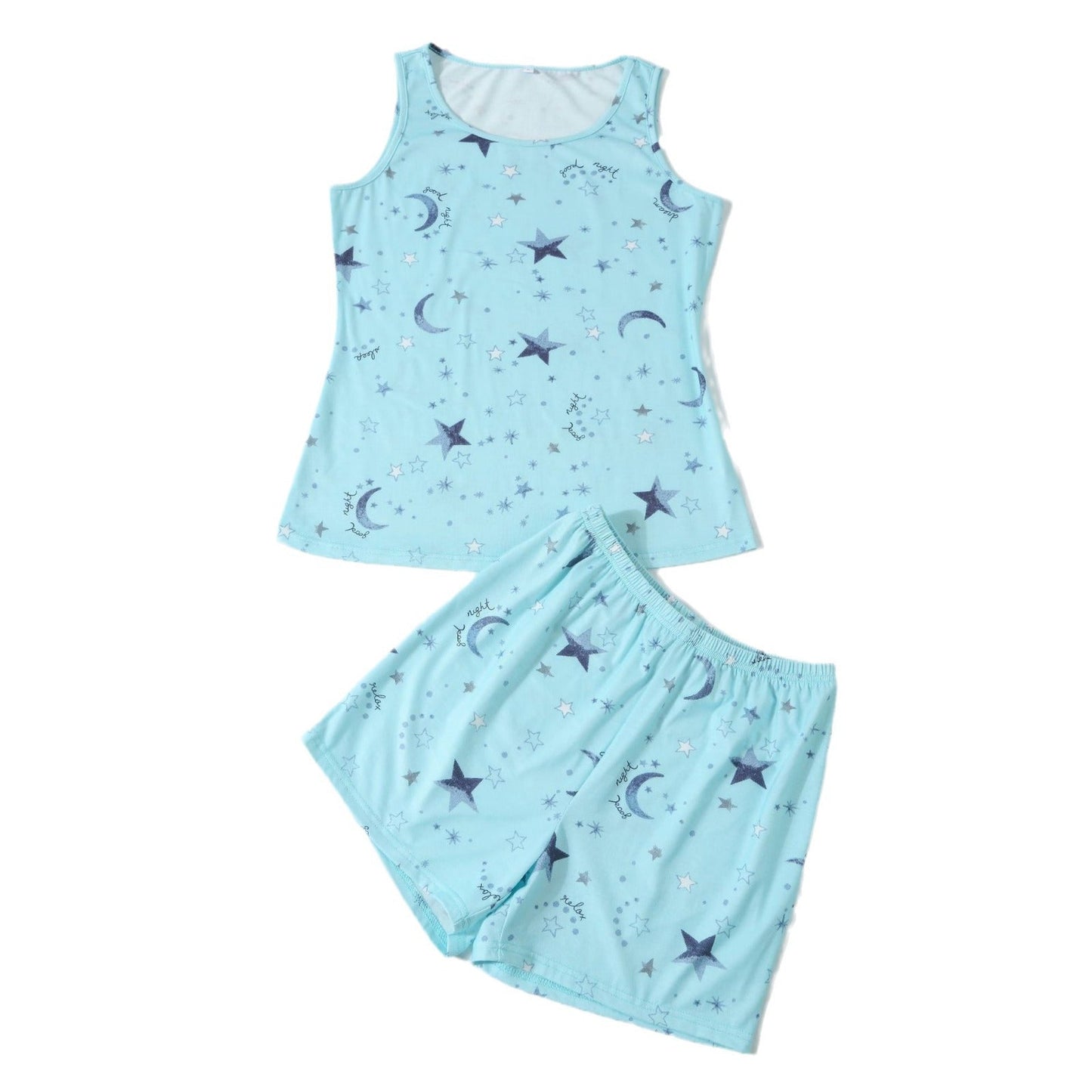 Women's pajama set with galactic motif Ivyshape