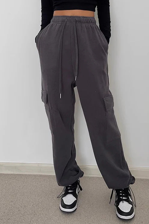 Women's Relaxed Fit Cargo Pants Ivyshape