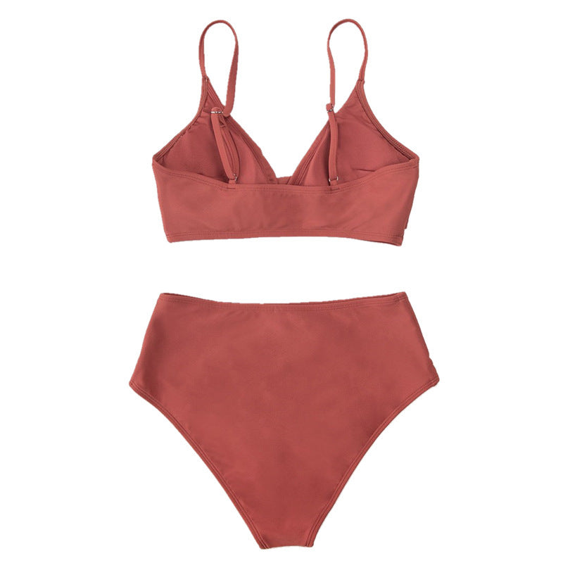 Women's bikini set with stylish wrap design and high waist Ivyshape