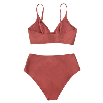 Women's bikini set with stylish wrap design and high waist Ivyshape