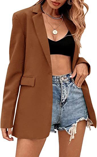 Women's Blazer in Oversized Style Ivyshape