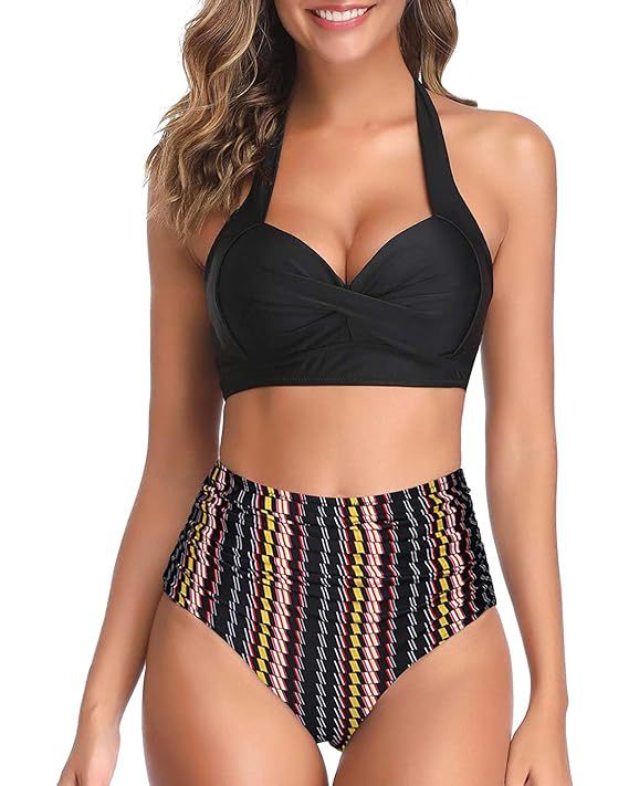 Women High-Waisted Swim Set with Reinforced Support Ivyshape