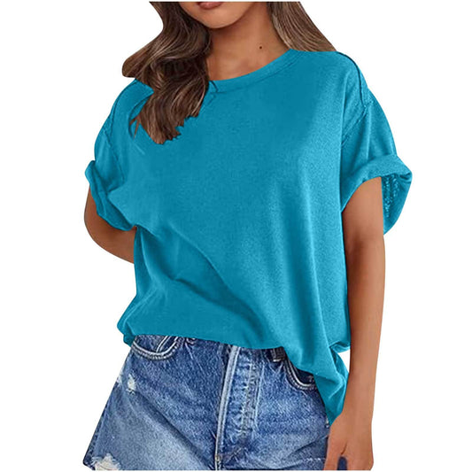 Women's Casual Plus Size T-Shirt Ivyshape