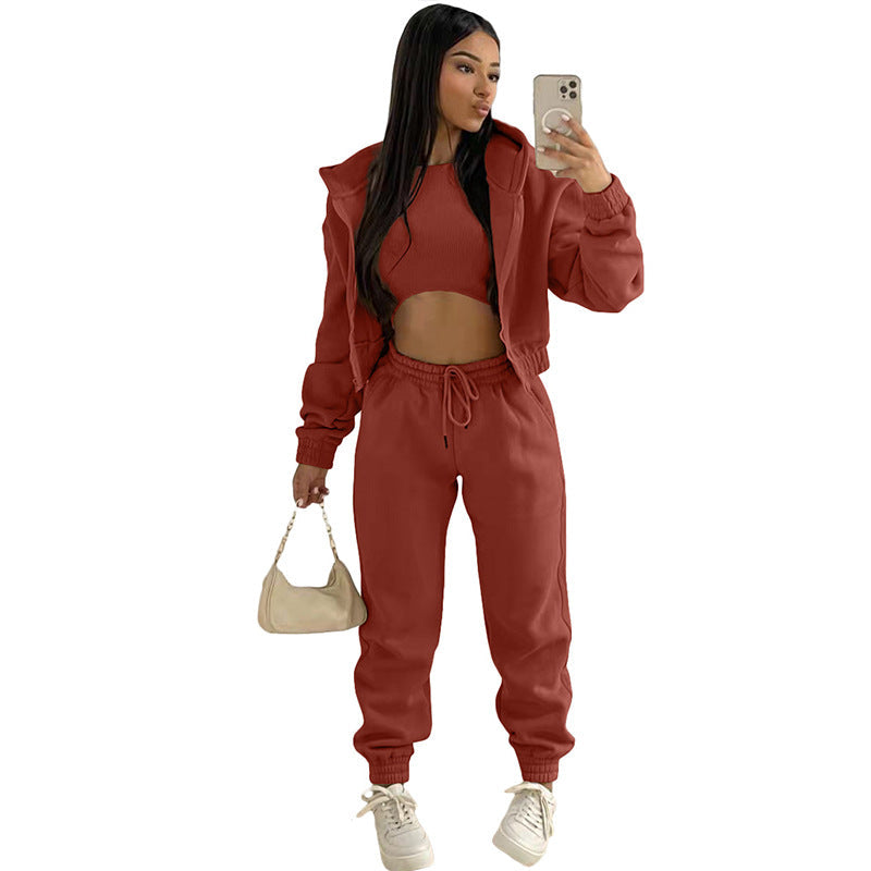Ladies casual leisure suit set Ivyshape