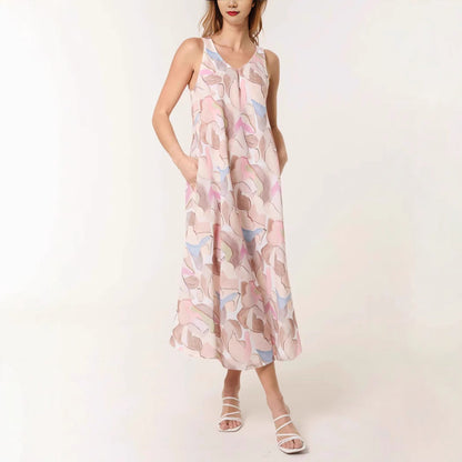 Women's art-inspired maxi dress Ivyshape