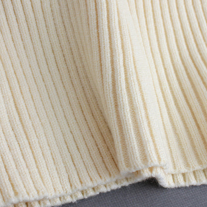 Women's form-fitting knitted dress with a sophisticated wrap design Ivyshape