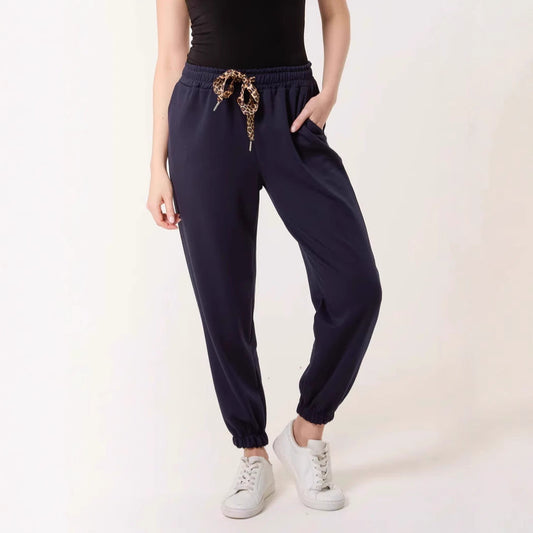 Women's Relaxed Fit Jogging Pants with Drawstring Ivyshape