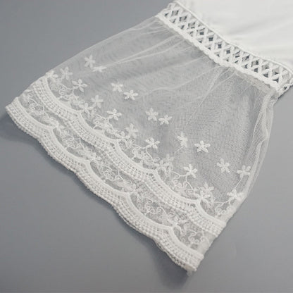 Ladies airy lace summer jacket Ivyshape