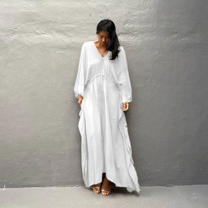 Ladies Maxi Beach Dress Ivyshape
