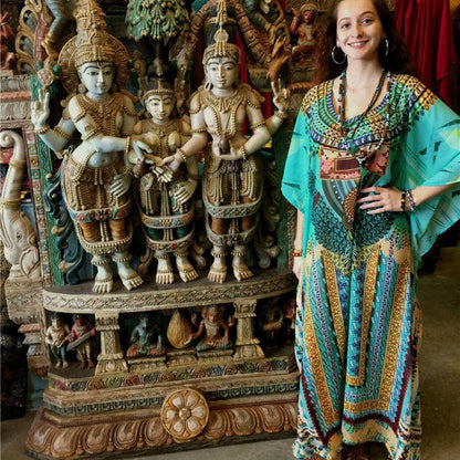Women Kaftan Dress Ivyshape