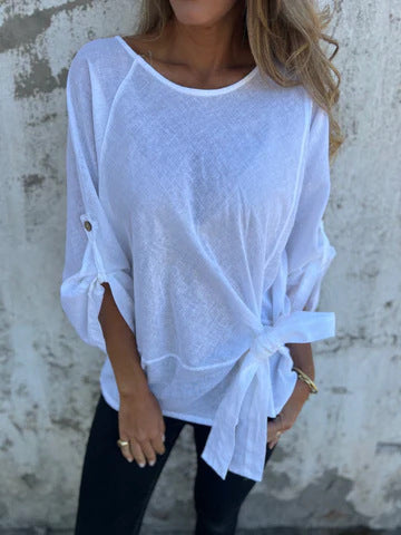 Ladies Leisure Knot Top Ivyshape