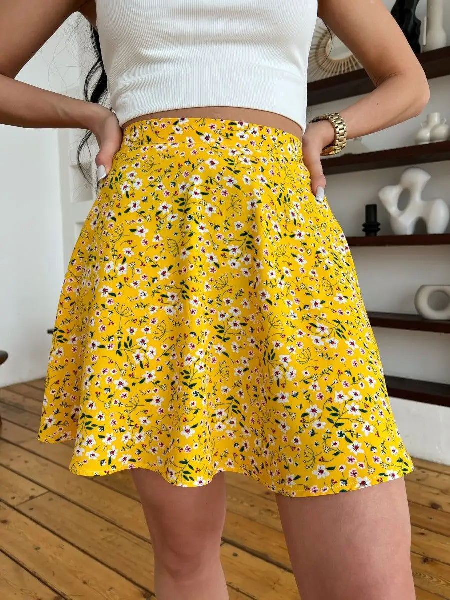 Women's High-Waisted Leopard Print Shorts Ivyshape