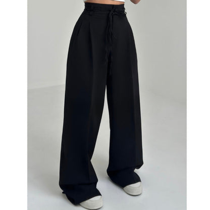 Women's Pleated High-Waisted Pants Ivyshape