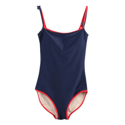 Ladies sporty one-piece swimsuit with comfortable fit and sophisticated contrast details Ivyshape