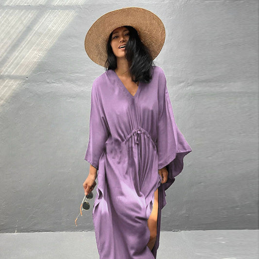 Ladies Maxi Beach Dress Ivyshape