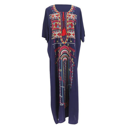 Ladies Kaftan with intricate hand embroidery and loose fit Ivyshape