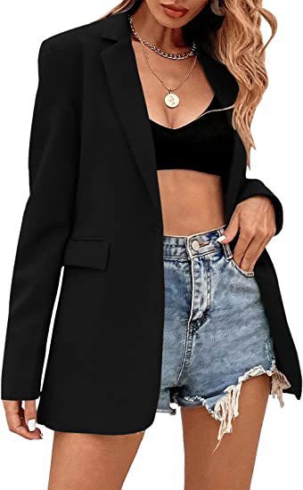 Women's Blazer in Oversized Style Ivyshape