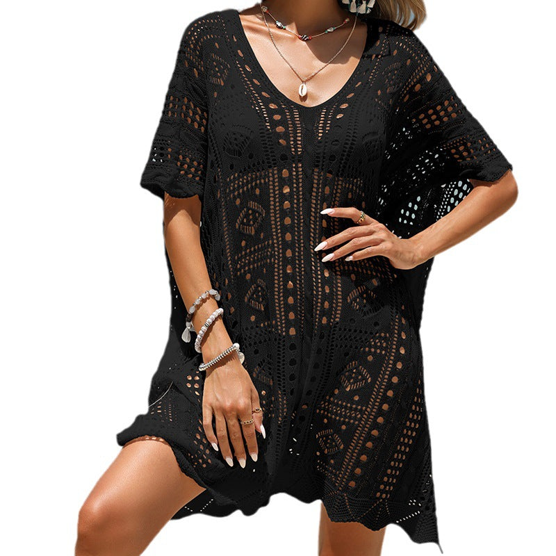 Women's Crochet Beach Tunic Ivyshape
