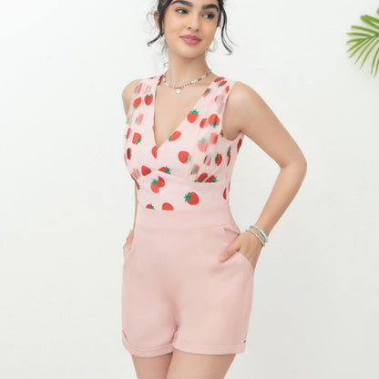 Women Playful Summer Jumpsuit Ivyshape