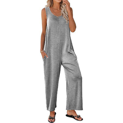 Women's Overall with Wide Leg and Comfortable Cut Ivyshape