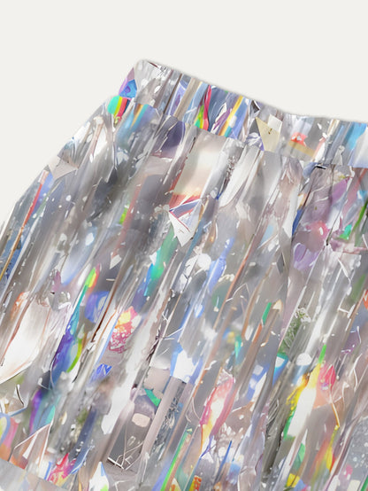 Women cropped top and shorts set Ivyshape