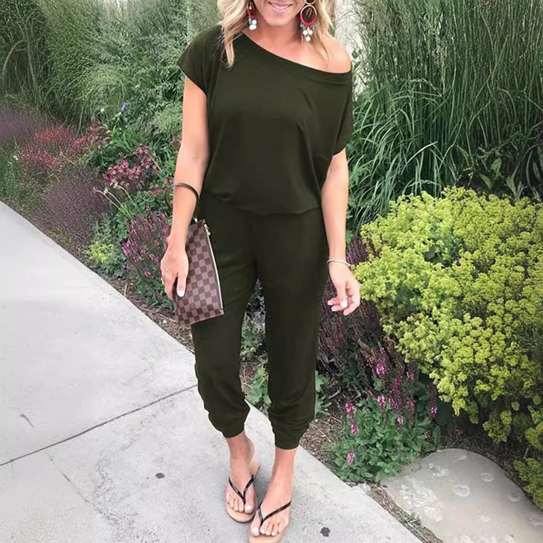 Women's Comfortable Jumpsuit in Casual Style Ivyshape