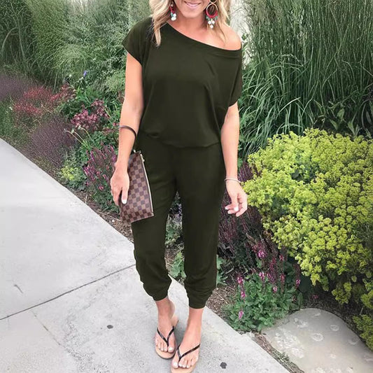 Women's Comfortable Jumpsuit in Casual Style Ivyshape