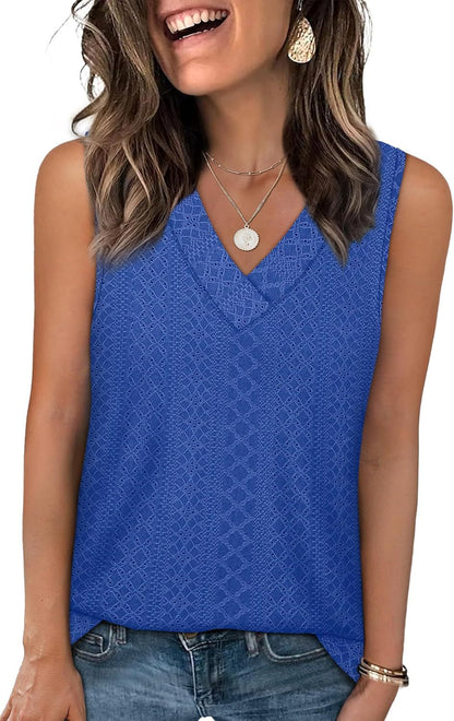 Women Lightweight Textured Tunic Top Ivyshape