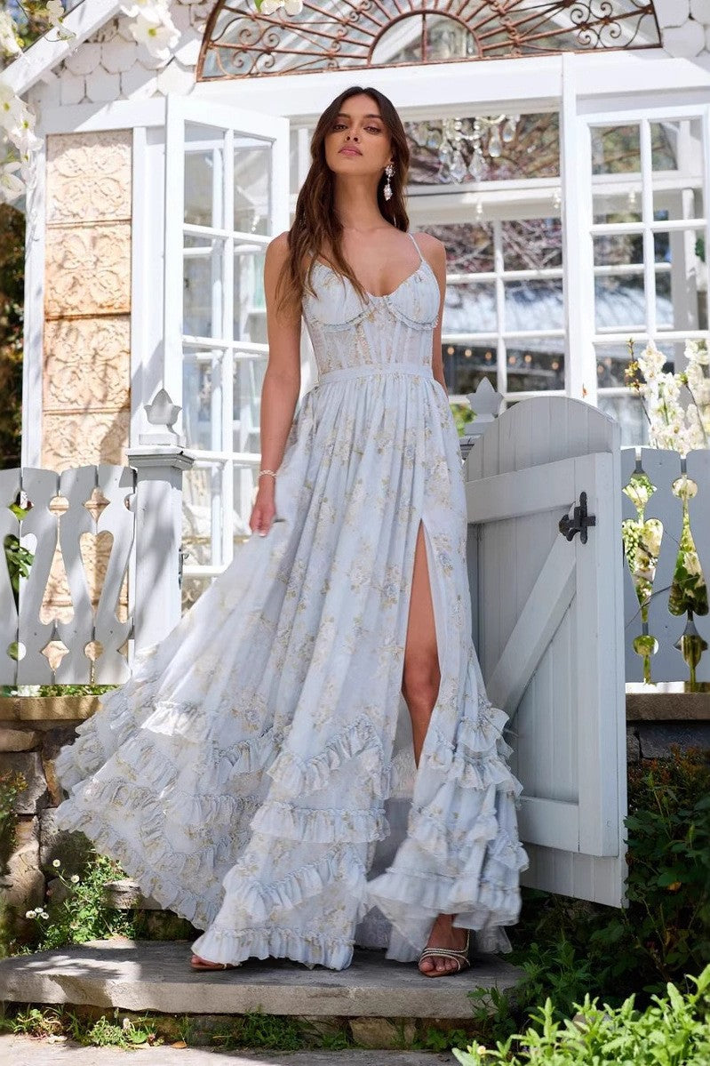 Beau™ | Long Floral Flow Dress - Luxurise Fashion - 