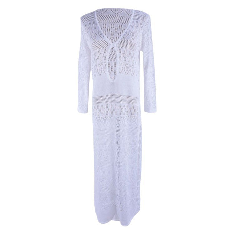 Ladies Crochet Dress Ivyshape