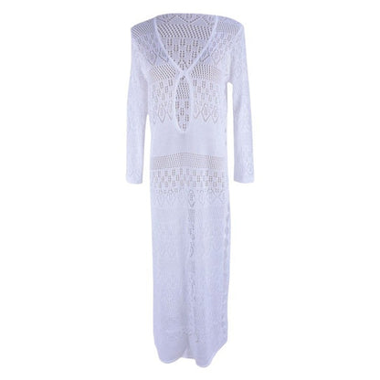 Ladies Crochet Dress Ivyshape
