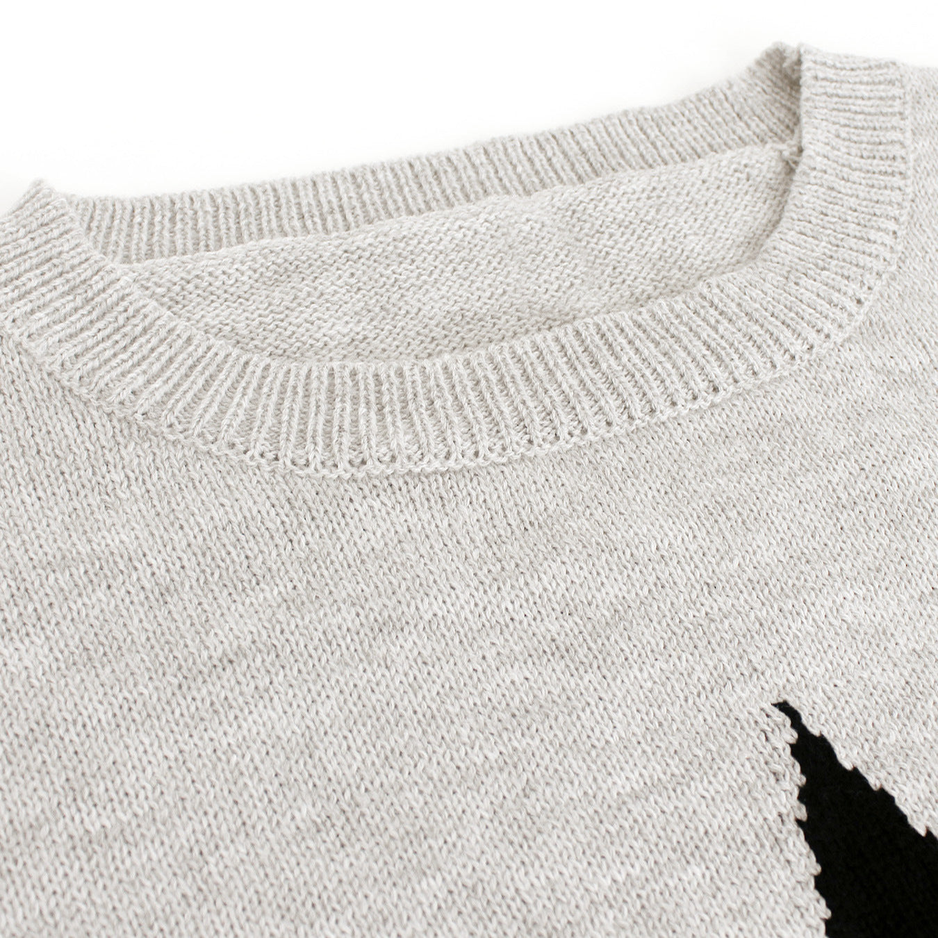Women's casual oversized sweatshirt with star motif Ivyshape