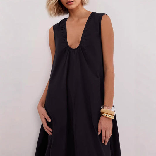 Women Elegant Flowing Maxi Dress Ivyshape