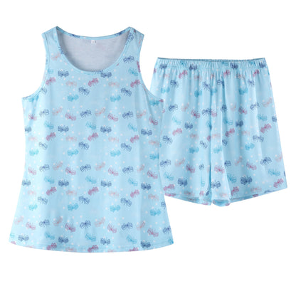Women's pajama set with galactic motif Ivyshape